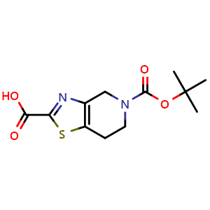 5-(tert-butoxycarbonyl)-4,5,6,7-tetrahydrothiazolo[4,5-c]pyridine-2-carboxylic