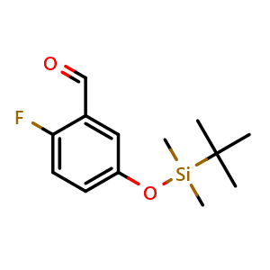 5-(tert-butyldimethylsilyloxy)-2-fluorobenzaldehyde
