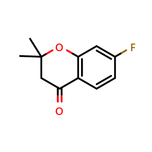 7-fluoro-2,3-dihydro-2,2-dimethylchromen-4-one