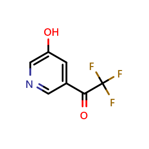 2,2,2-Trifluoro-1-(5-hydroxypyridin-3-yl)ethanone