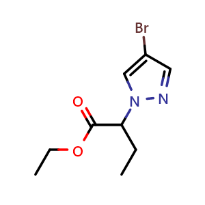 ethyl 2-(4-bromo-1H-pyrazol-1-yl)butanoate