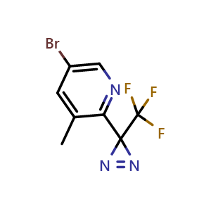 5-Bromo-2-(3-(trifluoromethyl)-3H-diazirin-3-yl)-3-methylpyridine