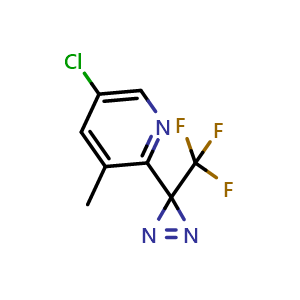 5-Chloro-2-(3-(trifluoromethyl)-3H-diazirin-3-yl)-3-methylpyridine