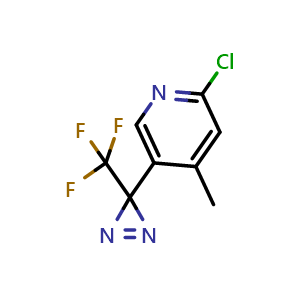 2-Chloro-5-(3-(trifluoromethyl)-3H-diazirin-3-yl)-4-methylpyridine