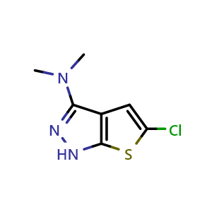 5-chloro-N,N-dimethyl-1H-thieno[2,3-c]pyrazol-3-amine