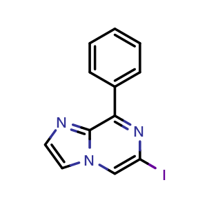 6-Iodo-8-phenylimidazo[1,2-a]pyrazine