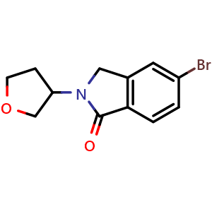 5-Bromo-2-(tetrahydrofuran-3-yl)isoindolin-1-one