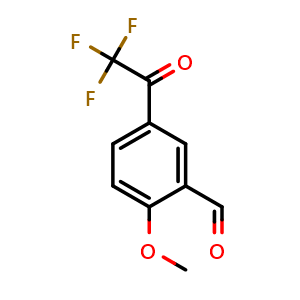 5-(2,2,2-Trifluoroacetyl)-2-methoxybenzaldehyde