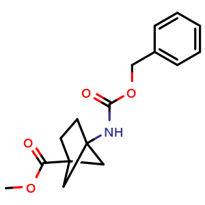 benzyl 4-(methoxycarbonyl)bicyclo[2.1.1]hexan-1-ylcarbamate