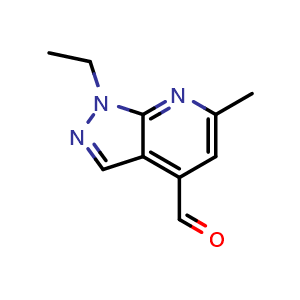 1-ethyl-6-methyl-1H-pyrazolo[3,4-b]pyridine-4-carbaldehyde