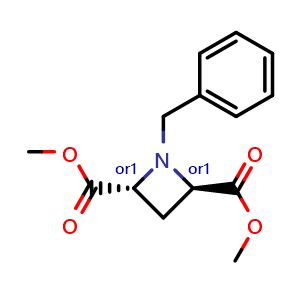 rel-2,4-dimethyl (2R,4R)-1-benzylazetidine-2,4-dicarboxylate