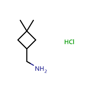 (3,3-dimethylcyclobutyl)methanamine hydrochloride