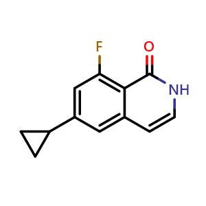 6-cyclopropyl-8-fluoro-1,2-dihydroisoquinolin-1-one