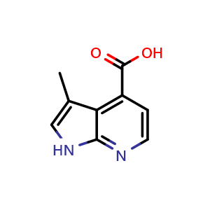 3-methyl-1H-pyrrolo[2,3-b]pyridine-4-carboxylic acid