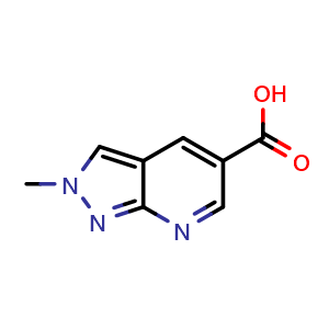 2-methyl-2H-pyrazolo[3,4-b]pyridine-5-carboxylic acid