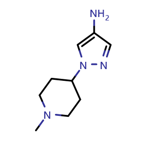1-(1-methylpiperidin-4-yl)-1h-pyrazol-4-amine