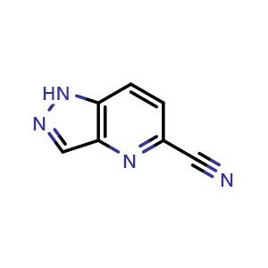 1H-pyrazolo[4,3-b]pyridine-5-carbonitrile