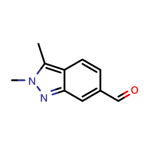 2,3-dimethyl-2H-indazole-6-carbaldehyde