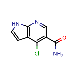4-chloro-1H-pyrrolo[2,3-b]pyridine-5-carboxamide