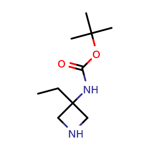 tert-butyl N-(3-ethylazetidin-3-yl)carbamate