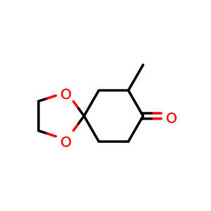 7-methyl-1,4-dioxaspiro[4.5]decan-8-one