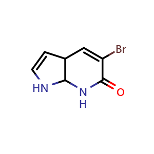5-bromo-1H,3aH,6H,7H,7aH-pyrrolo[2,3-b]pyridin-6-one