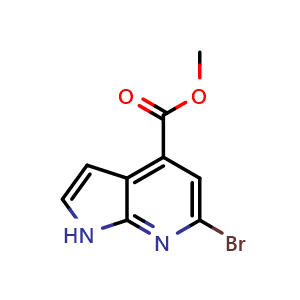 methyl 6-bromo-1H-pyrrolo[2,3-b]pyridine-4-carboxylate