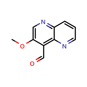 3-methoxy-1,5-naphthyridine-4-carbaldehyde