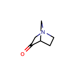 1-azabicyclo[2.2.1]heptan-3-one