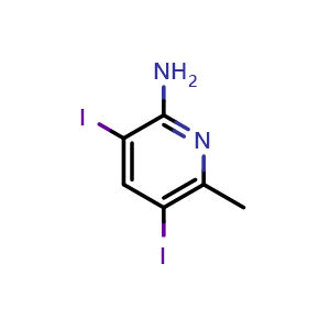 3,5-diiodo-6-methylpyridin-2-amine