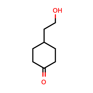 4-(2-hydroxyethyl)cyclohexan-1-one