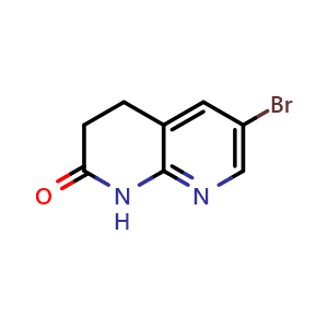 6-bromo-1,2,3,4-tetrahydro-1,8-naphthyridin-2-one