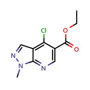 ethyl 4-chloro-1-methyl-1H-pyrazolo[3,4-b]pyridine-5-carboxylate