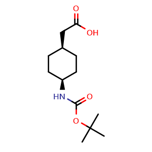 rel-2-[(1s,4s)-4-{[(tert-butoxy)carbonyl]amino}cyclohexyl]acetic acid