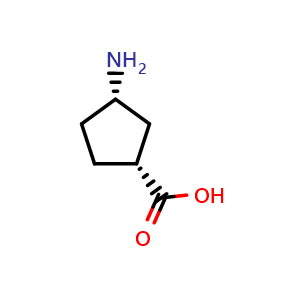 (1R,3S)-3-aminocyclopentane-1-carboxylic acid