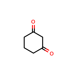 Chemical structure of cyclohexane-1,3-dione , CAS 504-02-9, AChemBlock P44675