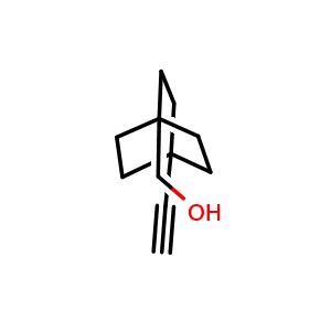 Chemical structure of {4-ethynylbicyclo[2.2.2]octan-1-yl}methanol , CAS 94994-33-9, AChemBlock P44747