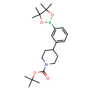 tert-butyl 4-(3-(4,4,5,5-tetramethyl-1,3,2-dioxaborolan-2-yl)phenyl)piperidine-1-carboxylate