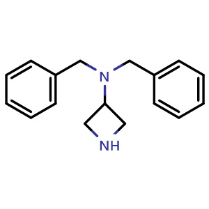 Chemical structure of N,N-dibenzylazetidin-3-amine , CAS 931414-81-2, AChemBlock P44818