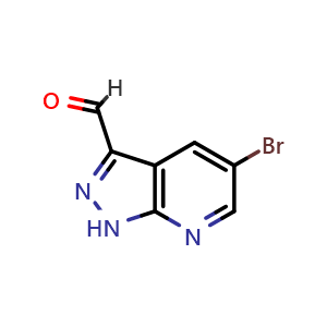 5-bromo-1H-pyrazolo[3,4-b]pyridine-3-carbaldehyde