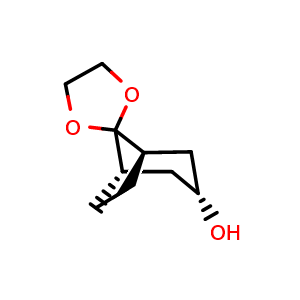 (1S,3R,5R)-rel-spiro[bicyclo[3.2.1]octane-8,2'-[1,3]dioxolane]-3-ol