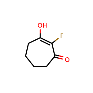 2-fluoro-3-hydroxycyclohept-2-en-1-one