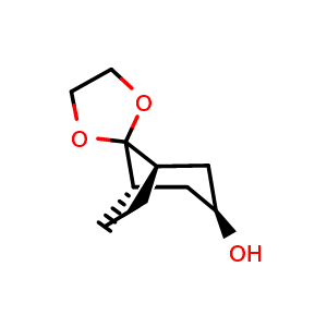 (1S,3S,5R)-rel-spiro[bicyclo[3.2.1]octane-8,2'-[1,3]dioxolane]-3-ol