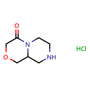1,6,7,8,9,9a-hexahydropyrazino[2,1-c][1,4]oxazin-4-one hydrochloride