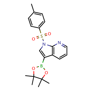 1-(4-methylbenzenesulfonyl)-3-(tetramethyl-1,3,2-dioxaborolan-2-yl)-1H-pyrrolo[2,3-b]pyridine