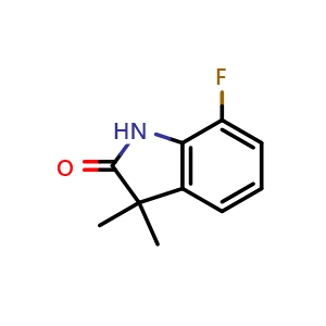 7-fluoro-3,3-dimethyl-2,3-dihydro-1H-indol-2-one