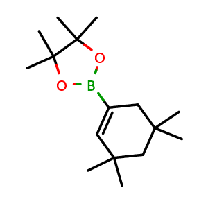 4,4,5,5-tetramethyl-2-(3,3,5,5-tetramethylcyclohex-1-en-1-yl)-1,3,2-dioxaborolane