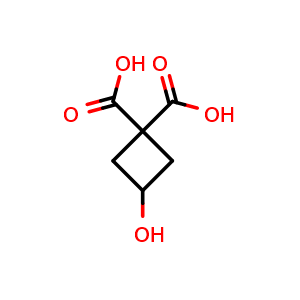 3-hydroxycyclobutane-1,1-dicarboxylic acid