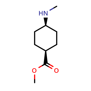 methyl cis-4-(methylamino)cyclohexane-1-carboxylate