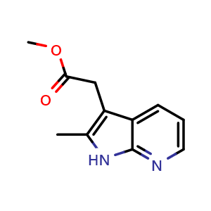 methyl 2-{2-methyl-1H-pyrrolo[2,3-b]pyridin-3-yl}acetate